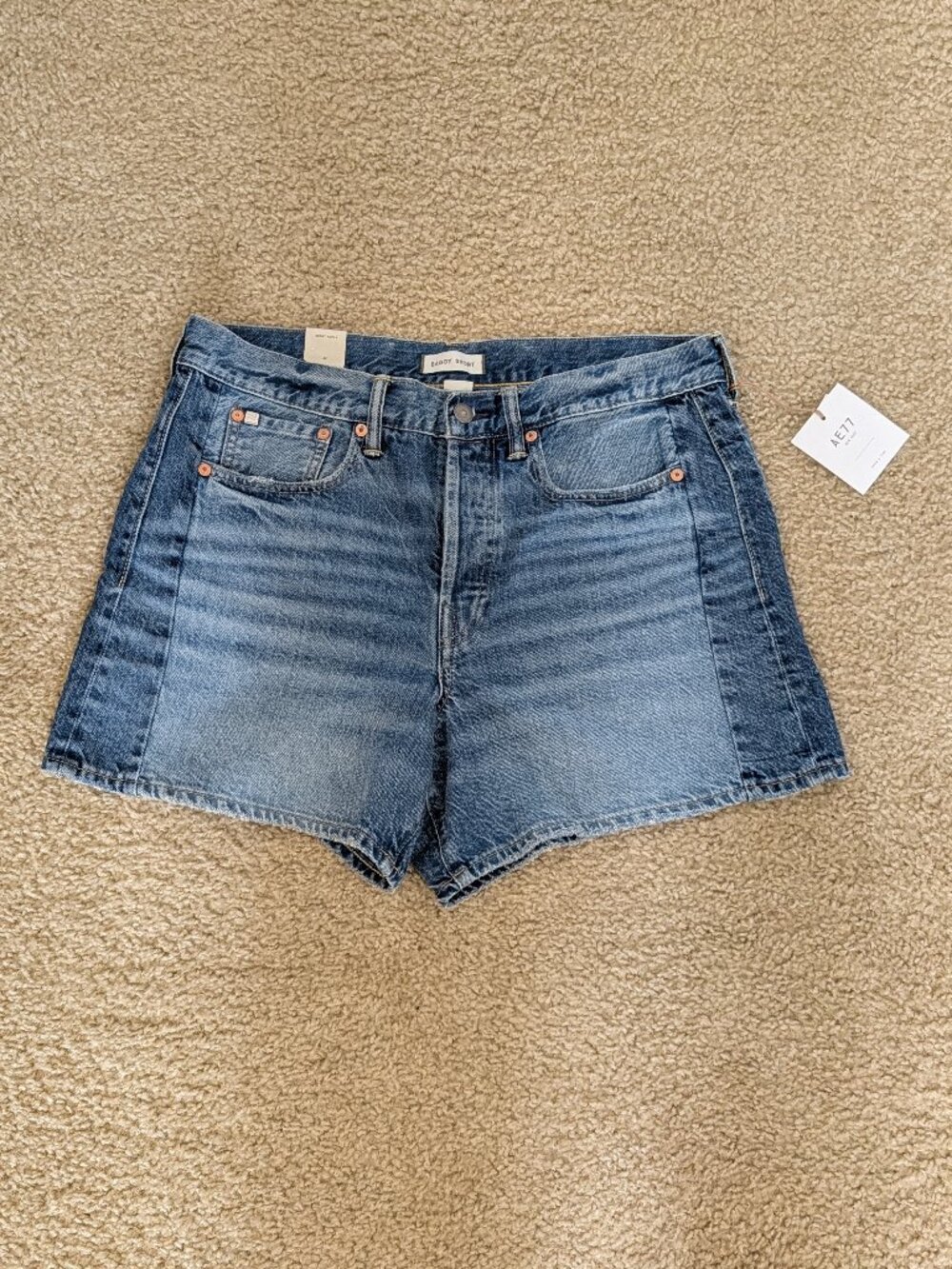 AE77 Premium Baggy Denim Short